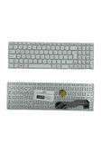 Asus ile Uyumlu X541UJ-GO051T, X541UJ-GO052T, X541UJ-GO053T Notebook Klavye Beyaz TR - 1