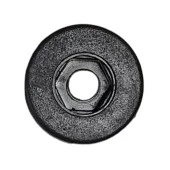 Baza Yatak Kenar Tutucu Denge Takozu Yuvarlak Plastik Kapak Stoperi Aparatı Vidasız-8 Adet - 3