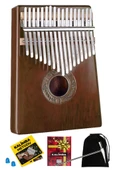 Midex KLX-553 Kalimba 1. Sınıf Maun Ağacı Mineral Çelik Paslanmaz 17 Tuş Tam Set thumbnail 1