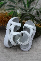 Lumberjack Gena Beyaz Rahat Esnek Orijinal Ürün Kadın Sandalet thumbnail 6