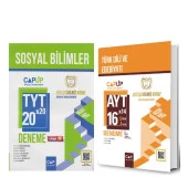 Çap Yayınları TYT AYT Sosyal Bilimler Deneme Seti 2 Kitap - 1