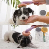 Kedi Köpek Bakım Yeşil Plastik Fırçası - 10