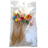 RENKLİ YILDIZLI UZUN SUNUM KÜRDANI - 3