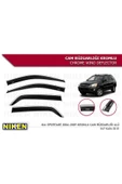 Kia Sportage 2006-2009 Kromlu Cam Rüzgarlığı - 1