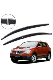 Nissan Qashqai 2007-2014 Kromlu Cam Rüzgarlığı - 1