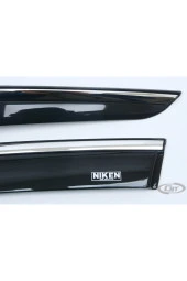 Renault Clio 4 2012-2019 Kromlu Cam Rüzgarlığı thumbnail 5