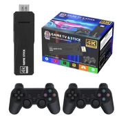 BYOZTEK GT65 4K ULTRA HD Android TV BOX Game Stick 10000+ Oyun  64 GB - 1