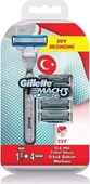 Gillette Mach3 Turbo Milli Takım Tıraş Makinesi + Yedek Başlık 5'li - 2