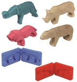 3D KALIPLI ORMAN HAYVANLARI KİNETİK KUM SET 500 GR KUM-034 thumbnail 2