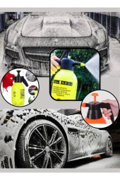Oto Köpük Püskürtme Yıkama Pompası El Değmeden Araç Temizleme Basınçlı Oto Araç Köpük Püskürtme 2lt thumbnail 1