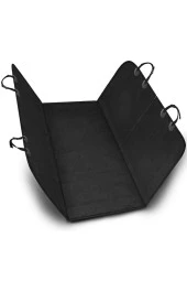 Araç Koltuk Koruma Kılıfı Kir Toz Sıvı Su Geçirmez Şilte Kedi Köpek Örtüsü + Emniyet Kemeri - 3