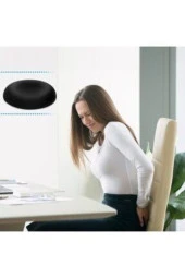 Ortopedik Yastığı Ev Ofis Oto Minderi Oturma Simidi Yastığı - 3