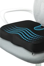 Visko Cocix Elastik Coccyx Minder Oturma Minderi Minderi Ortopedik Oturma Simidi Yastığı - 4