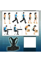 Dik Duruş Korsesi Manyetik Dik Duruş Sırt Korsesi Dik Durma Aparatı Kamburluk Önleyici Korse - 2