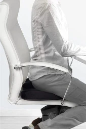 Visko Cocix Elastik Coccyx Minder Oturma Minderi Minderi Ortopedik Oturma Simidi Yastığı - 6