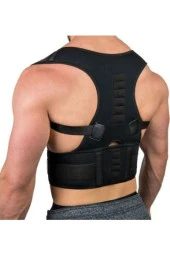 Dik Duruş Korsesi Erkek Kadın Kamburluk Önleyici Korse Dik Durmak Için Spor Korse Kifoz Korsesi - 1