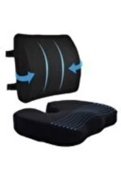 Oturma Simidi Oturma Minderi Bel Yastığı Sırt Minderi Ortopedik Minder Yastık - 1