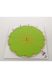 Eğitim Oyun Eğlence Çarkı- Rengarenk Yaz/sil Çarkıfelek Yazılıp Silinebilir Çarkıfelek Oyunu - 2