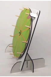 Eğitim Oyun Eğlence Çarkı- Rengarenk Yaz/sil Çarkıfelek Yazılıp Silinebilir Çarkıfelek Oyunu - 3