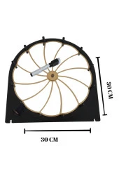 Eğitim Oyun Eğlence Çarkı- Rengarenk Yaz/sil Çarkıfelek Yazılıp Silinebilir Çarkıfelek Oyunu Aynalı - 3