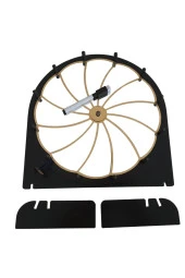 Eğitim Oyun Eğlence Çarkı- Rengarenk Yaz/sil Çarkıfelek Yazılıp Silinebilir Çarkıfelek Oyunu Aynalı - 4