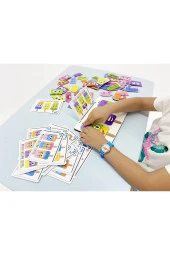 Okul Öncesi Renkli Eğitici Eğlenceli Duygu Eşleştirme Dikkat Geliştirme Etkinlik Puzzle Oyunu - 4