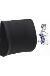 Conseptplus Ofis Koltuk Sandalye Bel Destek Yastık Minderi Ortopedik Sırt Dayama Yastığı - 2