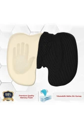 Ortopedik Visko Oturma Minderi Basur Hemeroid Yastığı - 6