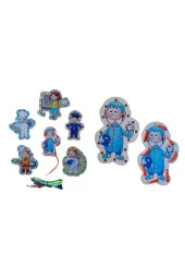 Ahşap Oyuncak Montessori Ip Geçirme Eğitici Oyuncak Delikli Renkli El Kas Zeka Geliştirici Oyuncak - 1