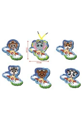 Montessori Ip Geçirme Ahşap Oyuncak Eğitici Oyuncak Delikli Renkli El Kas Zeka Geliştirici Oyuncak - 1