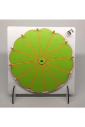 Eğitim Oyun Eğlence Çarkı- Rengarenk Yaz/sil Çarkıfelek Yazılıp Silinebilir Çarkıfelek Oyunu - 1