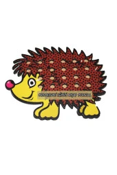 Montessori Eğitici Ahşap Oyuncak – Tak Çıkar Renkli Ahşap Kirpi Oyuncak - 1