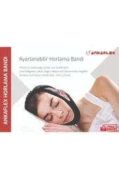 Horlama Bandı Horlama Önleyici Çene Destekli Kafa Bandı Maske - 3