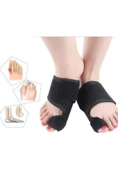 Metal Destekli Ayak Baş Parmak Kemik Bunyon Koruyucu Bunion Halluks Valgus Set Başparmak Geçen Atel - 6