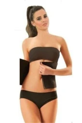 Unisex Termal Sauna Zayıflama Kemeri Yağ Bel Göbek Eritme İncelme Terleme Korsesi Neopren Kumaş - 1