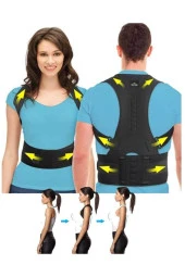 Dik Duruş Korsesi Kadın Erkek Omuz Korsesi Ve Manyetik Ortopedik Sırt Destekli Kamburluk Korsesi - 2