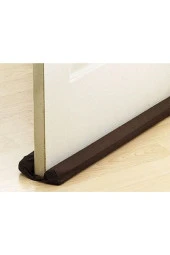 Kapı Altı Rüzgar Soğuk Önleyici Sünger Çift Taraflı Kapı Altı Rüzgarlık Rüzgar Önleyici-siyah - 2