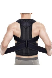 Kamburluk Önleyici Balenli Bel Ve Sırt Dik Duruş Korse Bel Omuz Postur Spor Ortopedik - 2