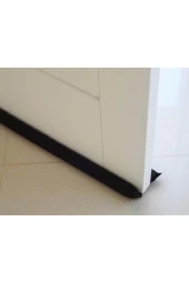 Kapı Altı Rüzgar Soğuk Önleyici Sünger Çift Taraflı Kapı Altı Rüzgarlık Rüzgar Önleyici-3 Adet - 2