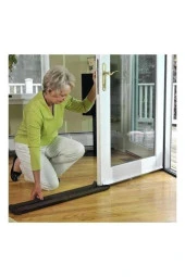 Yakıt Tasarruflu Kapı Altı Yalıtım Çift Taraflı Soğuk Rüzgar Önleyici Kapı Altlığı Stoper-1 Adet - 1