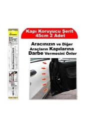 Araç Oto Kapı Koruyucu Şerit Kapı Çizilme Zedelenme Çarpma Sürtme Önleyici Şerit 45 Cm 2 Adet - 2