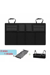 Oto Araç Araba Bagaj Düzenleyici Toplayıcı Bagaj Organizer Bagaj - 3