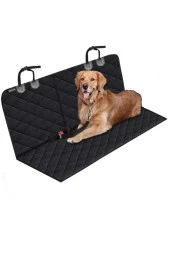 Koltuk Sıvı Su Geçirmez Kumaş Araba Oto Araç Arka Koltuk Kedi Köpek Için Koltuk Örtüsü Kılıfı - 3