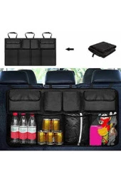 8 Cepli Fileli Oto Bagaj Düzenleyici Çanta - 2
