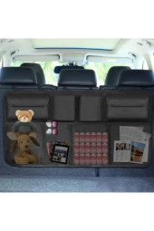 8 Cepli Oto Bagaj Eşya Düzenleme Çantası, Araç Içi 8 Cepli Bagaj - 1