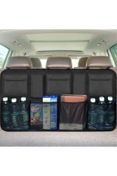 8 Cepli Oto Bagaj Eşya Düzenleme Çantası, Araç Içi 8 Cepli Bagaj - 4