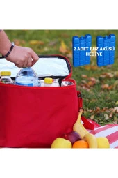 Soğuk Tutucu Yalıtımlı Termos Çanta 24 Lt Kamp Piknik Plaj Için Serin Tutucu Oto Araç Termos Çanta - 3