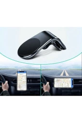 Manyetik Araç Oto Araba Içi Cep Telefon Tutacağı Mıknatıslı Izgara Aparatı - 4