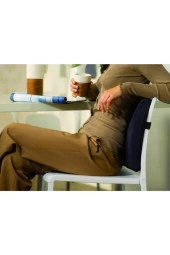 Ortopedik Bel Sırt Minderi Araba Ofis Sandalye Minderi Sandalye Yastığı- Bel Sırt Minderi Yastığı - 4