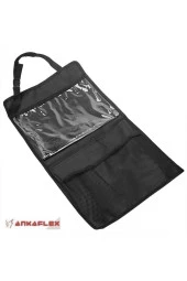 Araç Oto Içi Koltuk Arkası Tablet Ve Telefon Tutucu Pratik Cepli Eşya Düzenleyici Organizer Çanta - 4